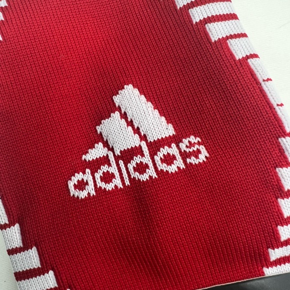 Adidas Over The Calf Soccer Team Speed Socks Red - Size: Small ( Youth 13C-4Y ) - Picture 3 of 7